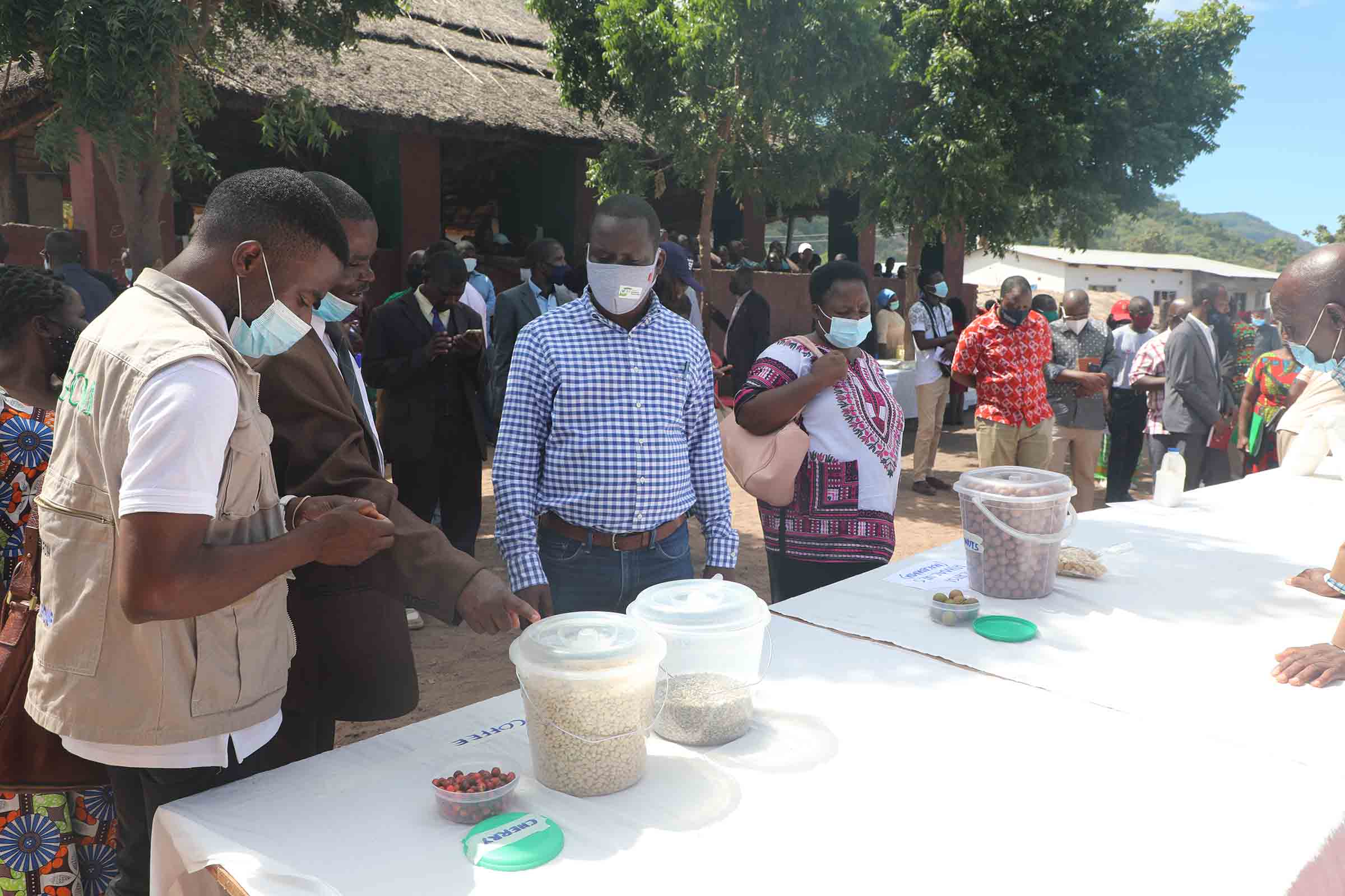 Symbolic Cheque Handover Ceremony to Producer Organizations in Mangochi