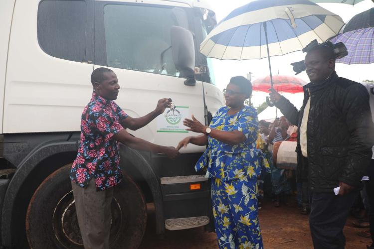 SHMPA AND MINYALI Cooperatives Trucks Handover Ceremony